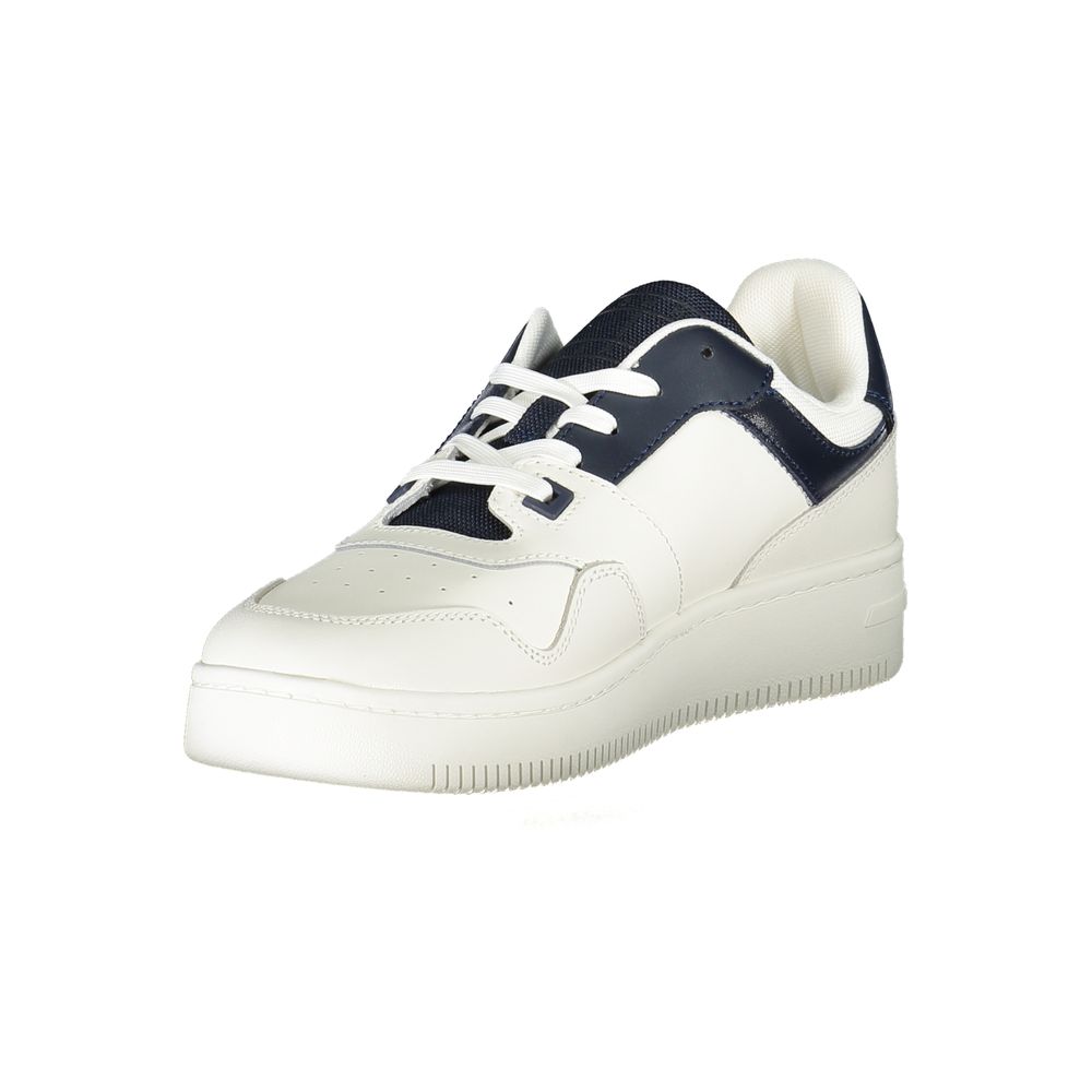 Zapatillas Tommy Hilfiger de cuero azul para hombre