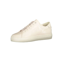 Zapatillas Tommy Hilfiger de piel beige para mujer