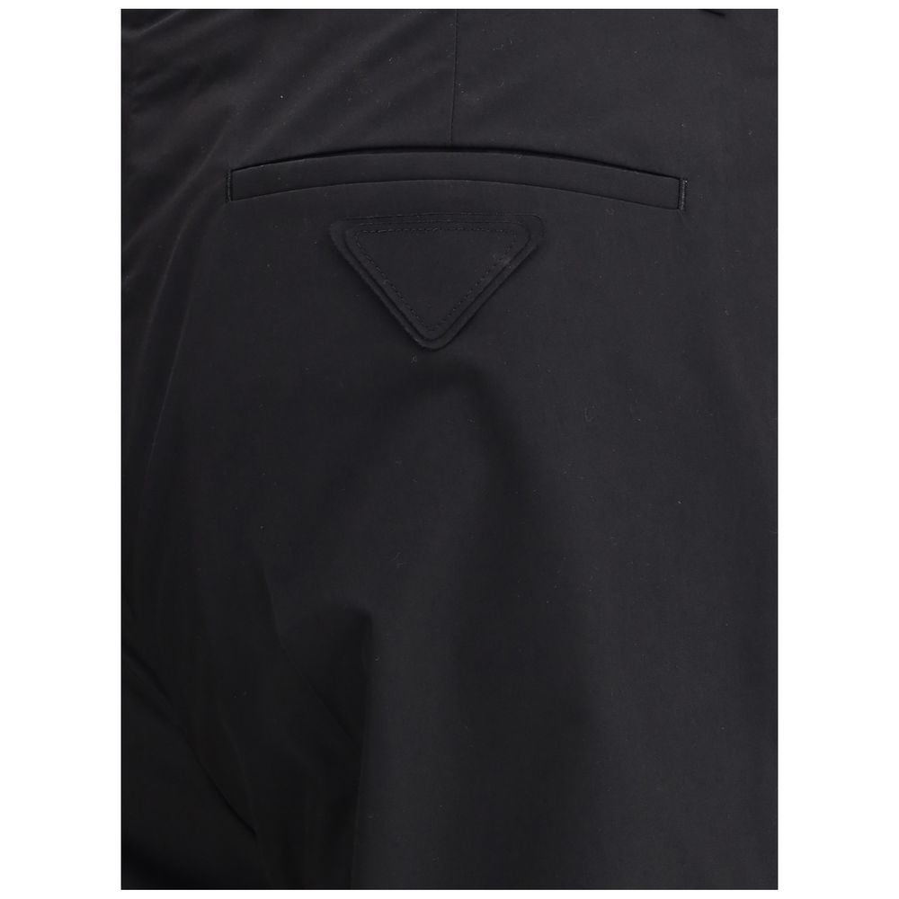 Pantalones de algodón Prada