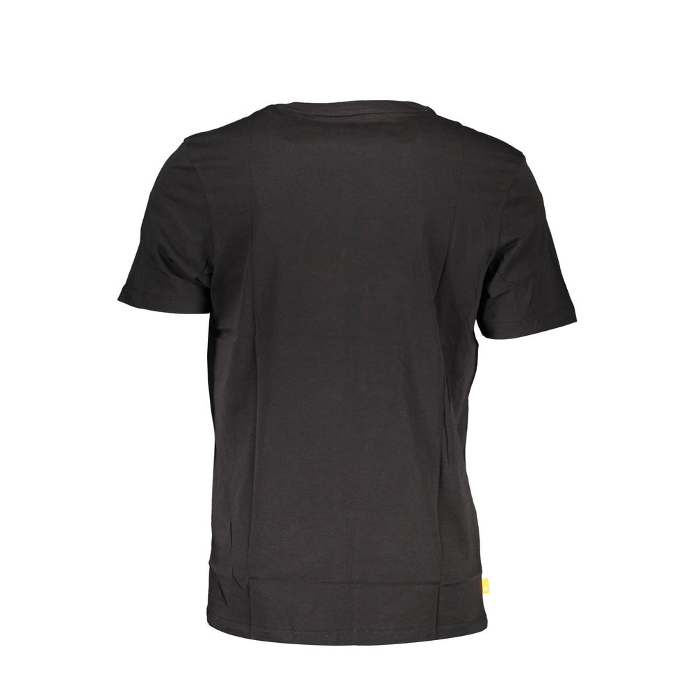 Camiseta de algodón negra Timberland