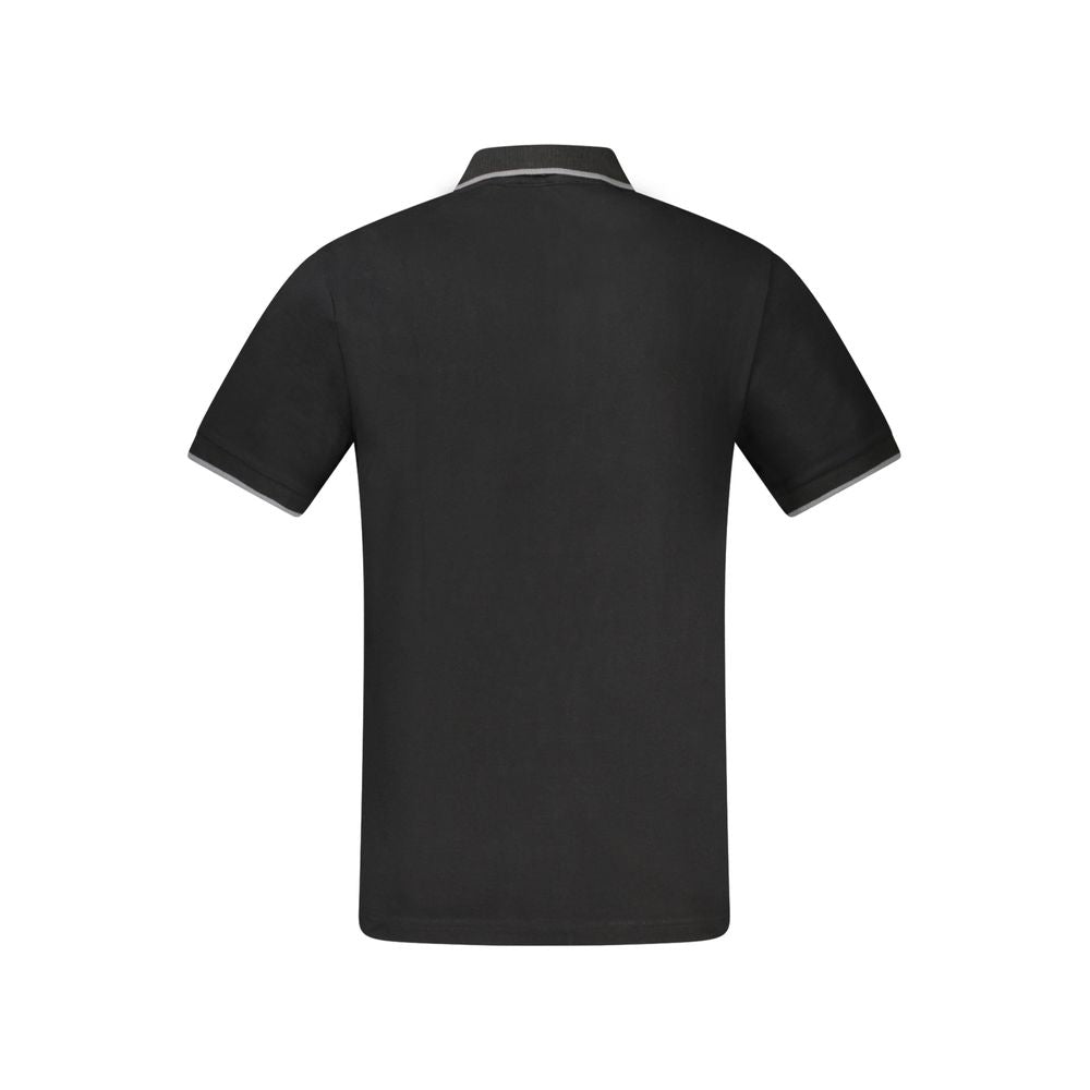 Polo de algodón negro de Hugo Boss