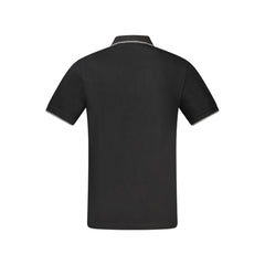 Polo de algodón negro de Hugo Boss