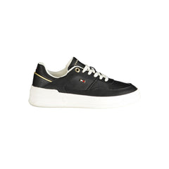 Zapatillas Tommy Hilfiger negras de polietileno para mujer