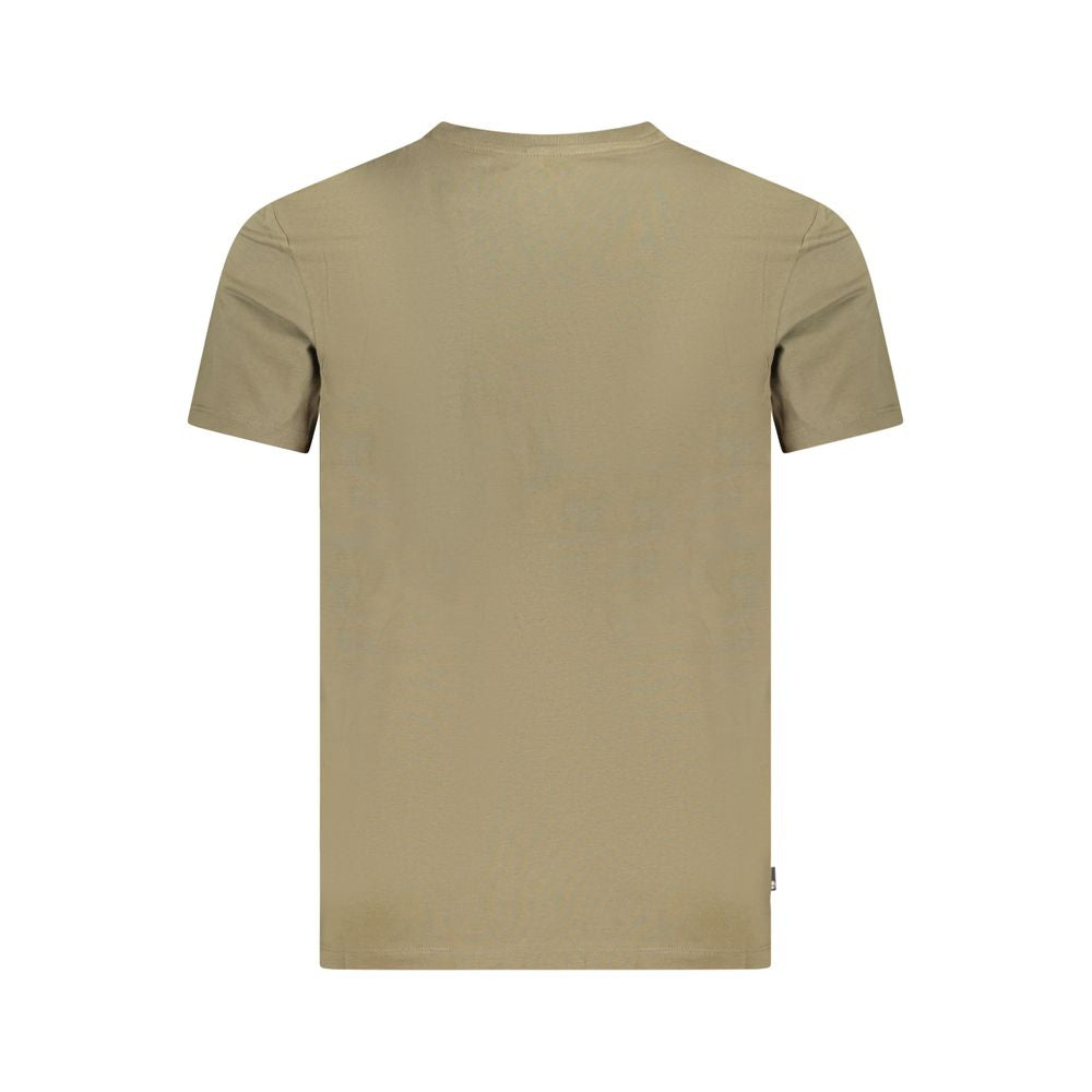 Camiseta de algodón verde Timberland