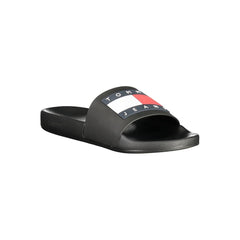 Sandalia Tommy Hilfiger de polietileno negra para hombre