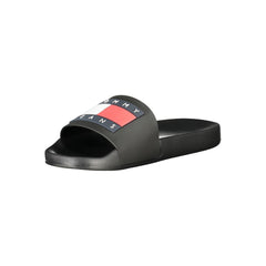 Sandalia Tommy Hilfiger de polietileno negra para hombre