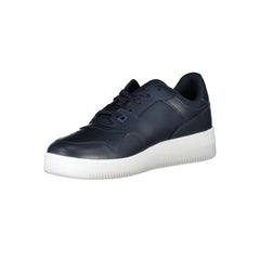 Zapatillas Tommy Hilfiger en contraste azul con detalle de logotipo