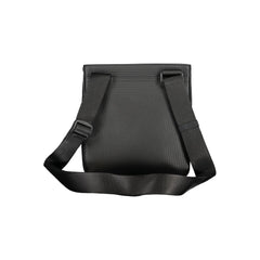 Bolso de hombro de polietileno negro Tommy Hilfiger