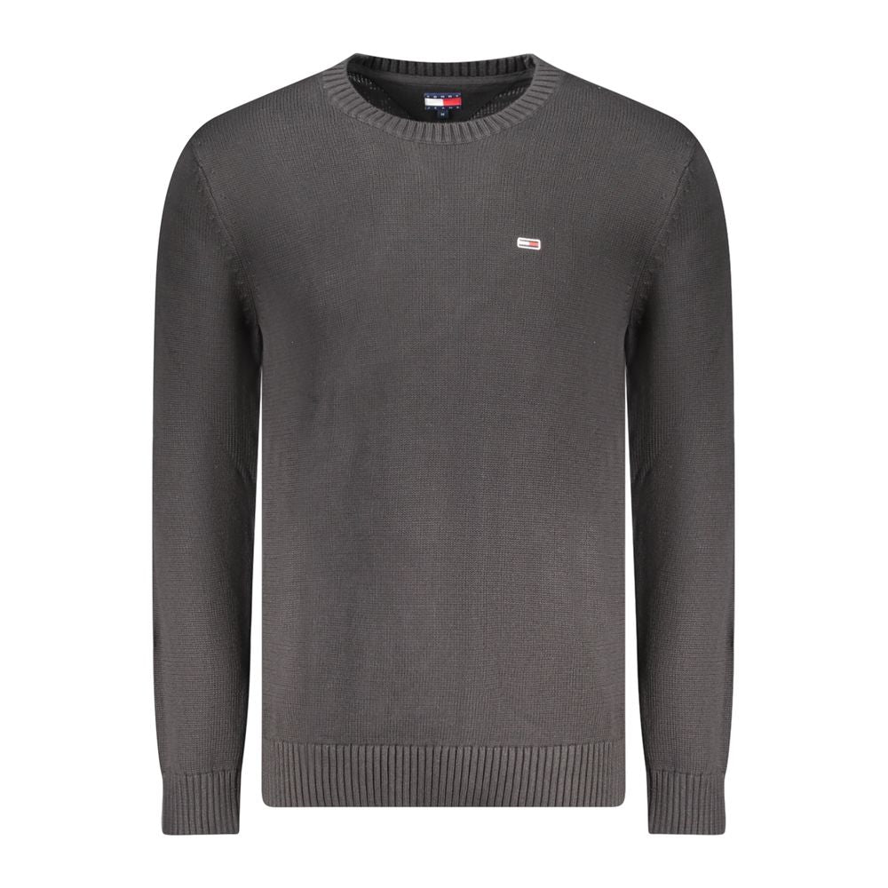 Suéter Tommy Hilfiger de algodón negro para hombre