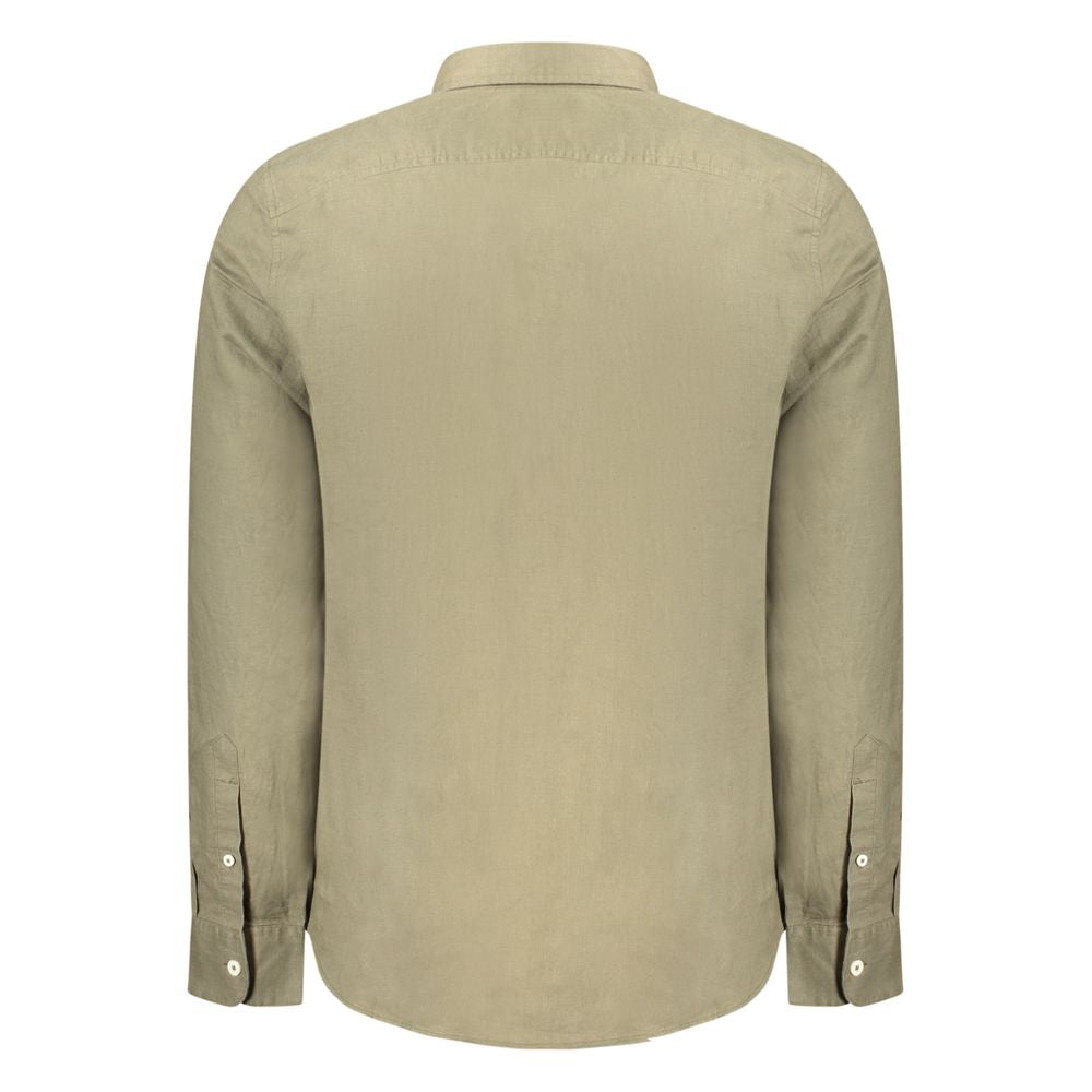 Camisa de algodón verde Timberland