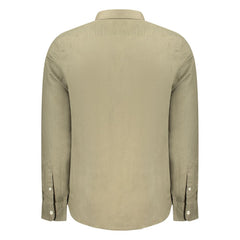 Camisa de algodón verde Timberland