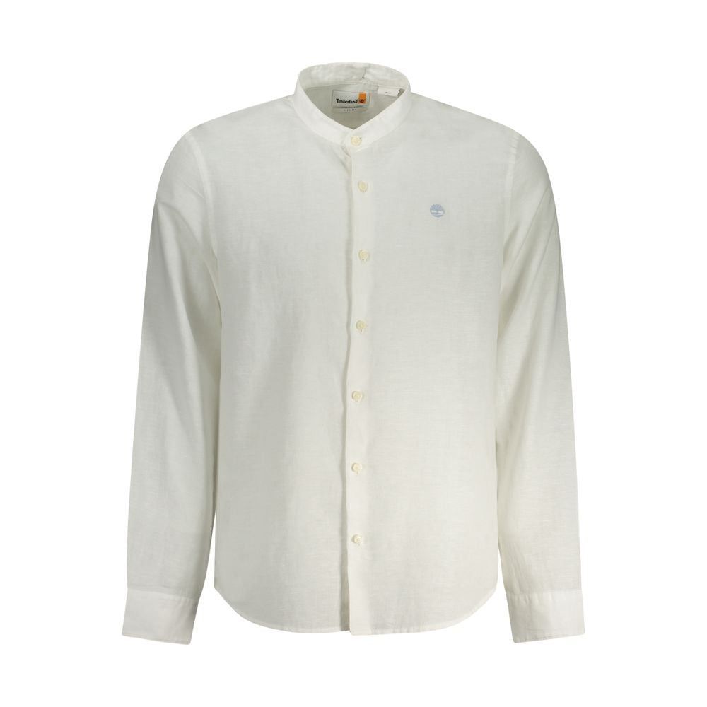 Camisa de algodón blanca Timberland