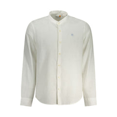 Camisa de algodón blanca Timberland
