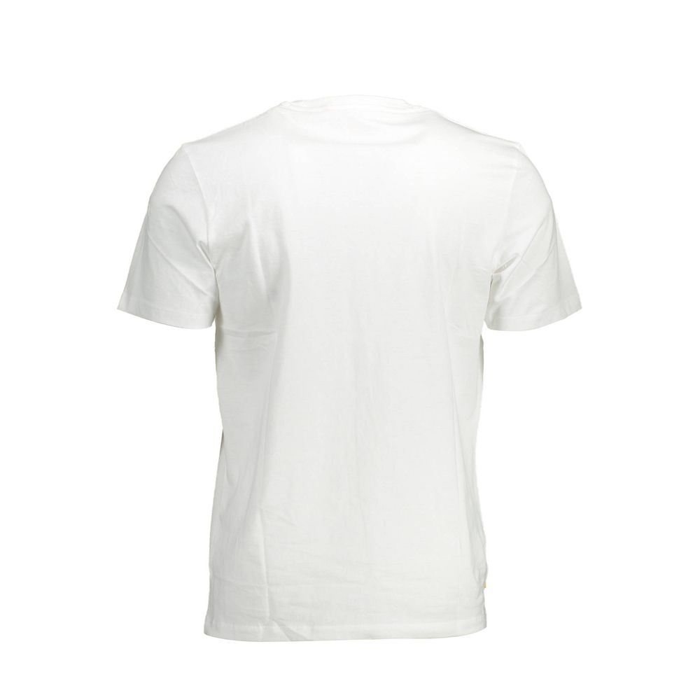 Camiseta Timberland de algodón blanca para hombre