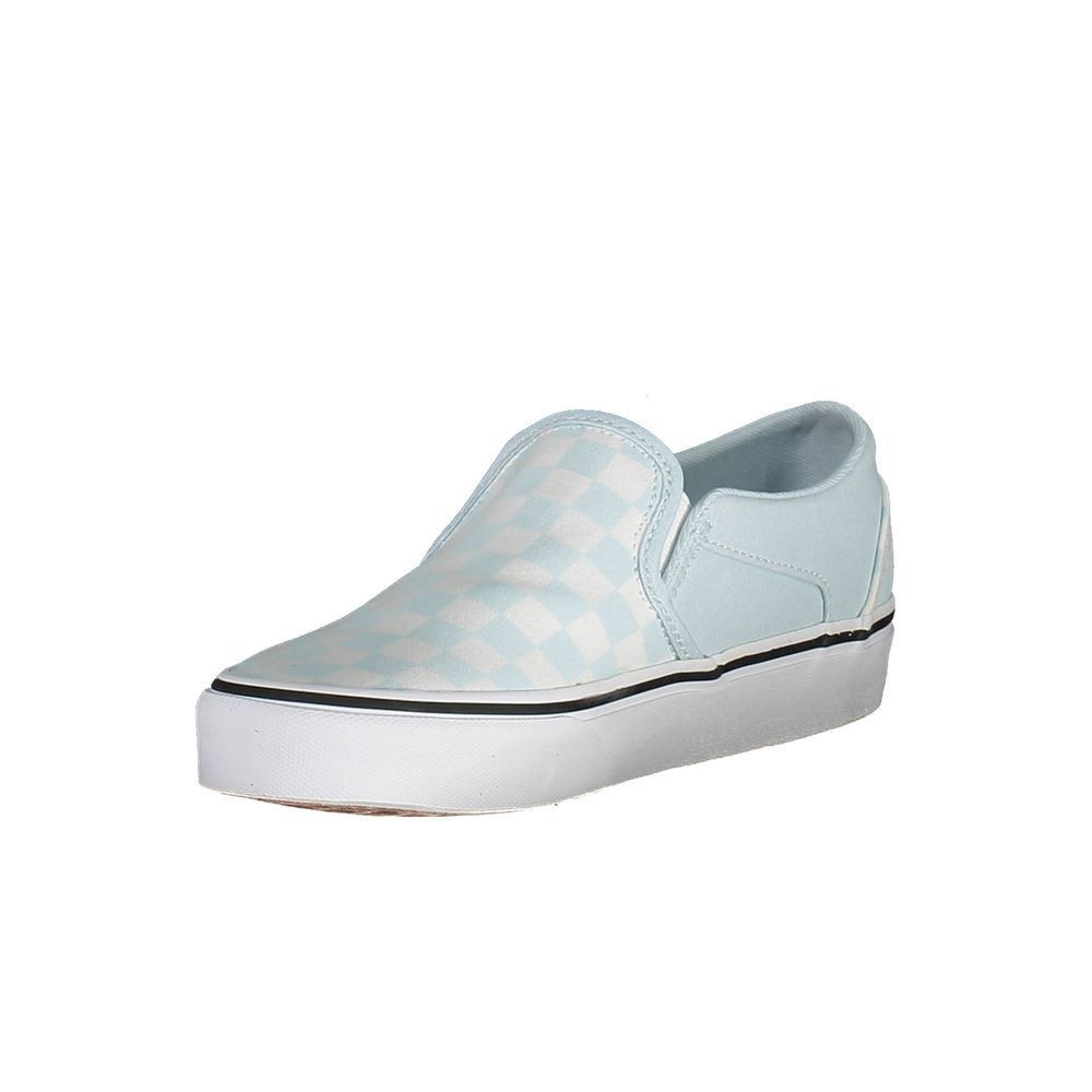 Zapatillas Vans de poliéster azul claro para mujer