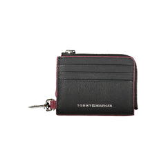 Tarjetero de piel Tommy Hilfiger Chic con mosquetón