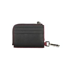 Tarjetero de piel Tommy Hilfiger Chic con mosquetón
