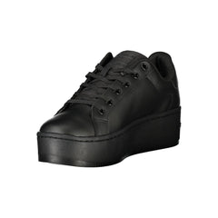 Zapatillas Tommy Hilfiger negras de polietileno para mujer