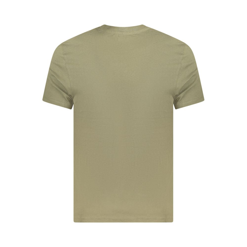 Camiseta de algodón verde Timberland para hombre