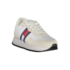 Zapatillas Tommy Hilfiger de cuero blanco para hombre