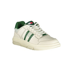 Zapatillas Tommy Hilfiger de cuero verde para hombre