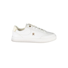 Zapatillas Tommy Hilfiger de piel blanca para mujer