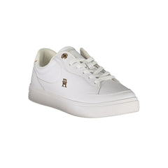 Zapatillas Tommy Hilfiger de piel blanca para mujer