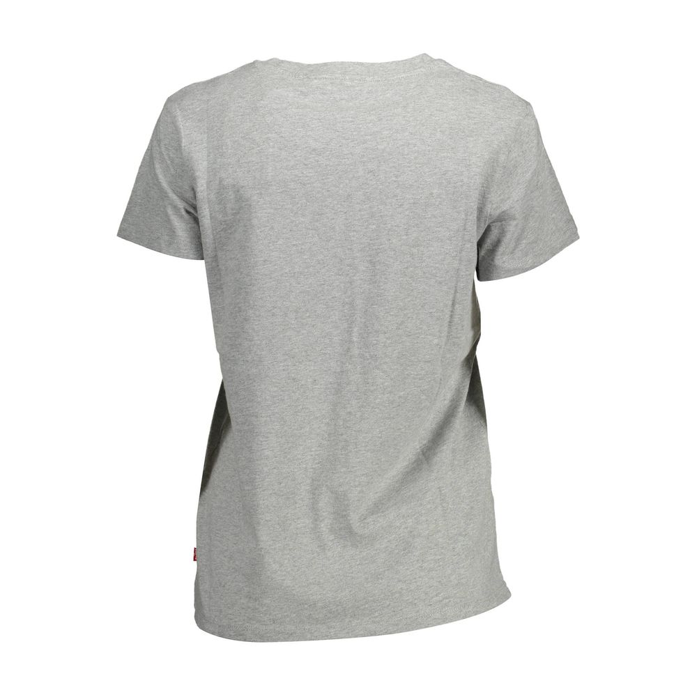 Camiseta Levi's de algodón marrón para mujer