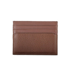 Cartera de cuero marrón para hombre de Tommy Hilfiger