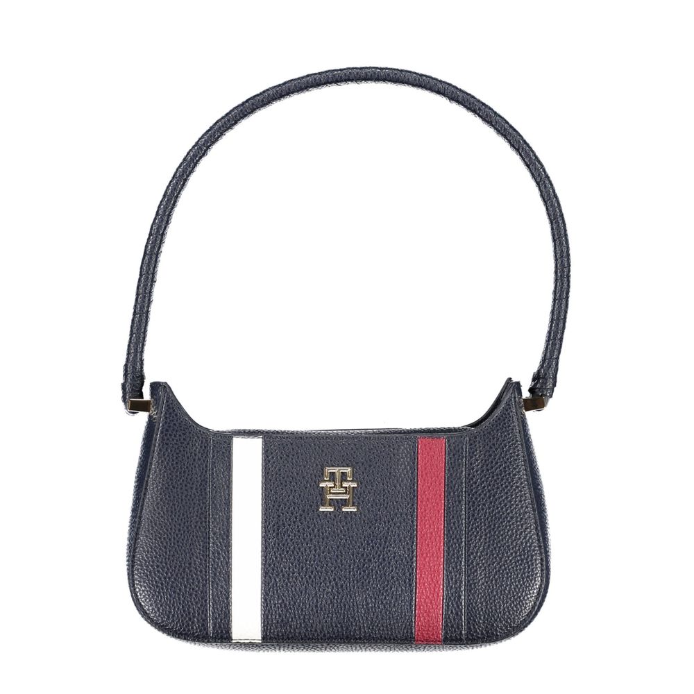 Bolso de polietileno azul Tommy Hilfiger