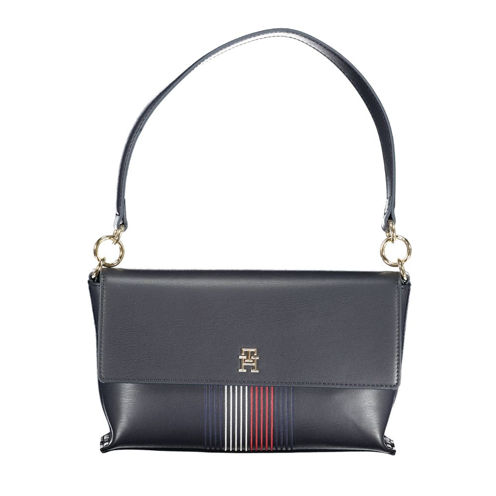 Bolso de polietileno azul Tommy Hilfiger