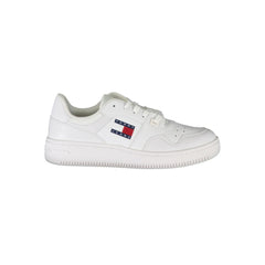 Zapatillas Tommy Hilfiger de piel blanca para mujer