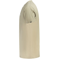 Camiseta de algodón beige para hombre de Vans