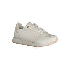 Zapatillas blancas de poliéster de Tommy Hilfiger