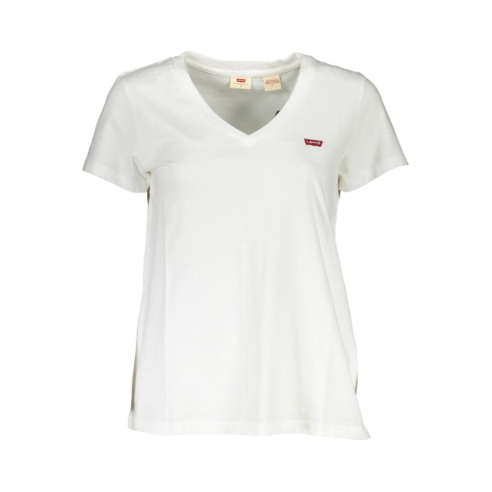 Camiseta blanca de algodón para mujer de Levi's