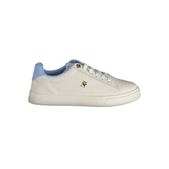Zapatillas Tommy Hilfiger de piel azul claro para mujer