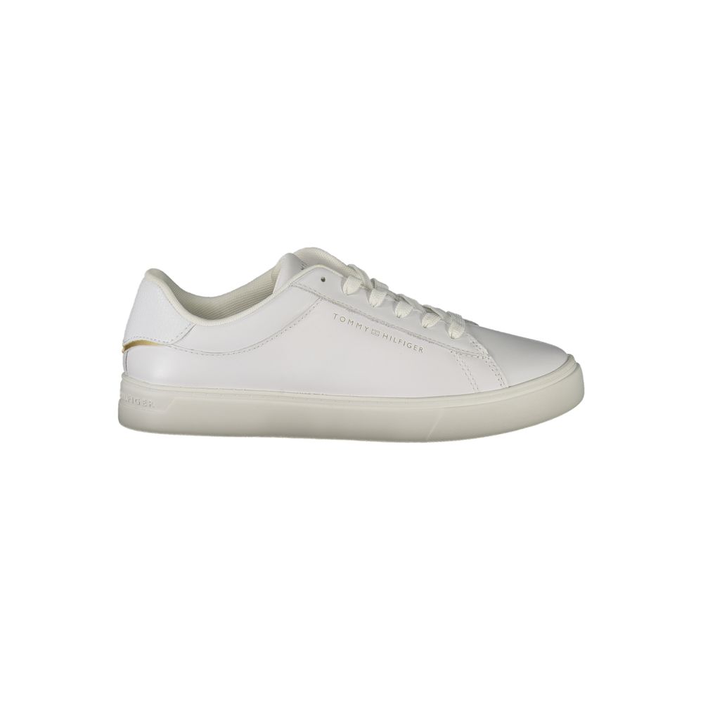 Zapatillas blancas de polietileno para mujer de Tommy Hilfiger