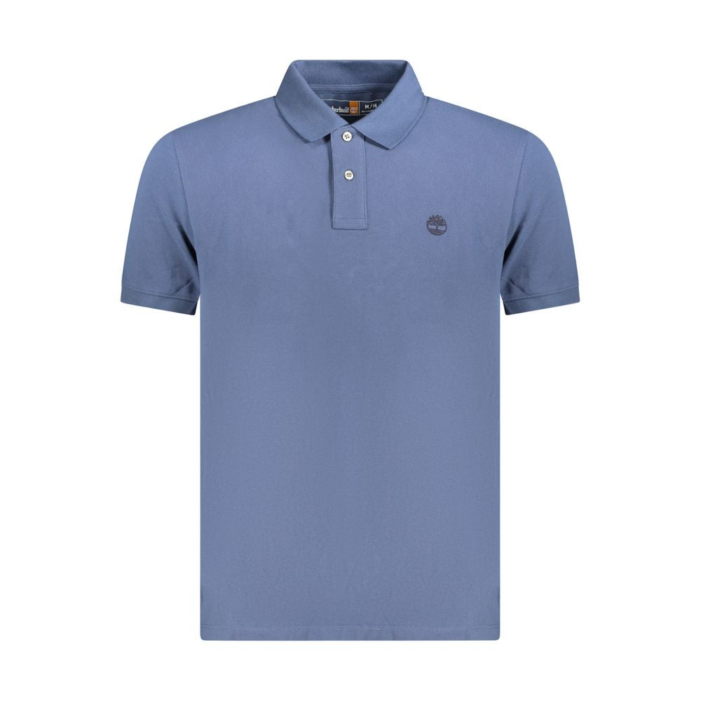 Polo de algodón azul Timberland