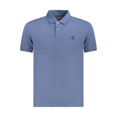 Polo de algodón azul Timberland