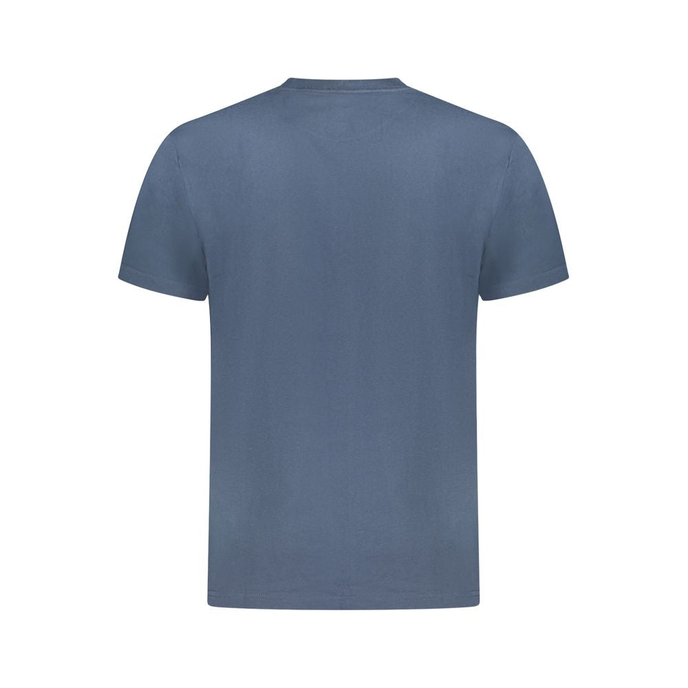 Camiseta de algodón azul Vans para hombre