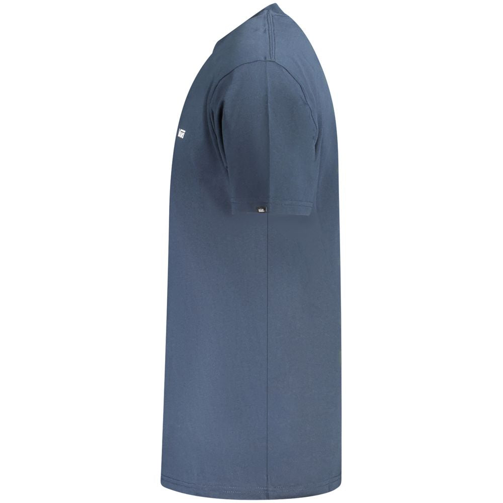 Camiseta de algodón azul Vans para hombre