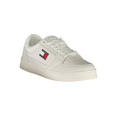 Zapatillas Tommy Hilfiger de cuero blanco para hombre