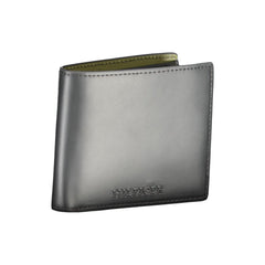 Cartera de cuero negra Tommy Hilfiger