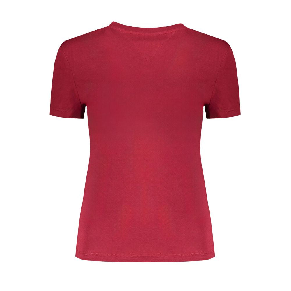 Camisetas y tops de algodón rojos de Tommy Hilfiger