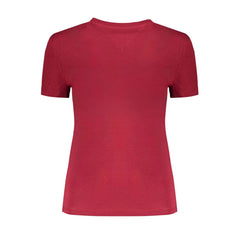 Camisetas y tops de algodón rojos de Tommy Hilfiger