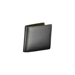 Cartera de cuero negra Tommy Hilfiger