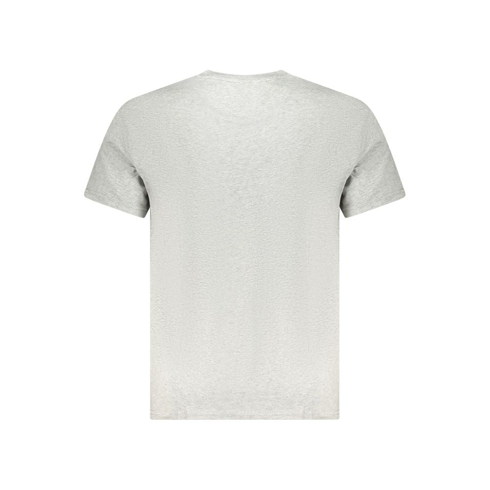 Camiseta de algodón marrón Tommy Hilfiger para hombre