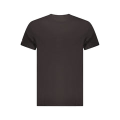Camiseta negra de algodón Tommy Hilfiger para hombre