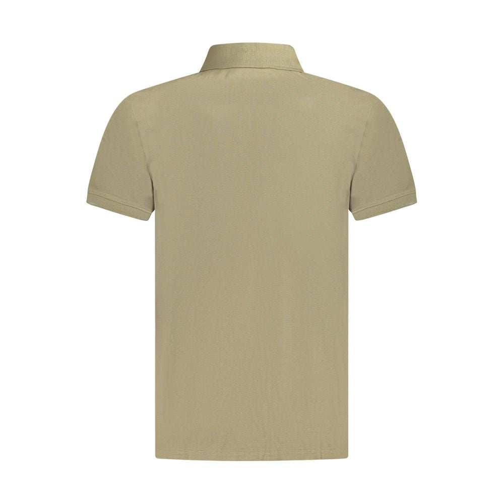 Polo Timberland de algodón marrón para hombre