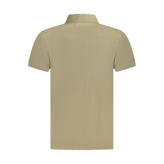 Polo Timberland de algodón marrón para hombre